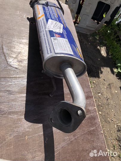Глушитель solaris,киа рио