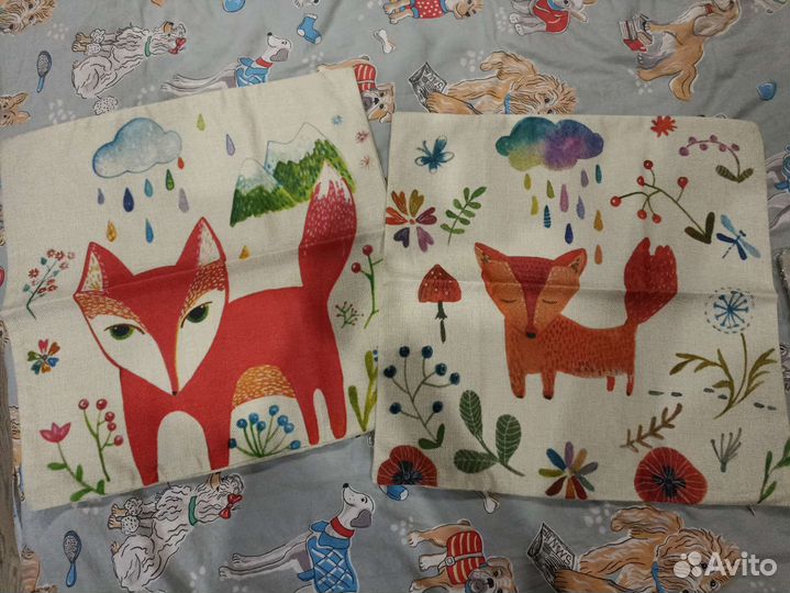 Наволочки для интерьерных подушек новые