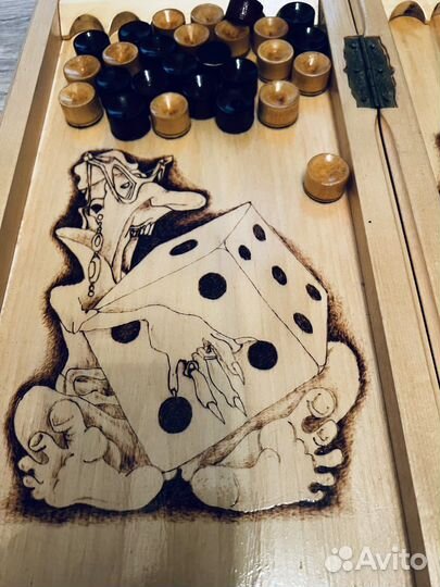 Нарды ручной работы