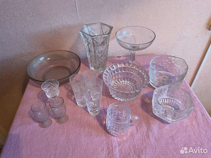 Стекло хрусталь СССР