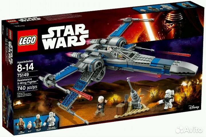 Lego Star Wars 75149 Истребитель сопротивления