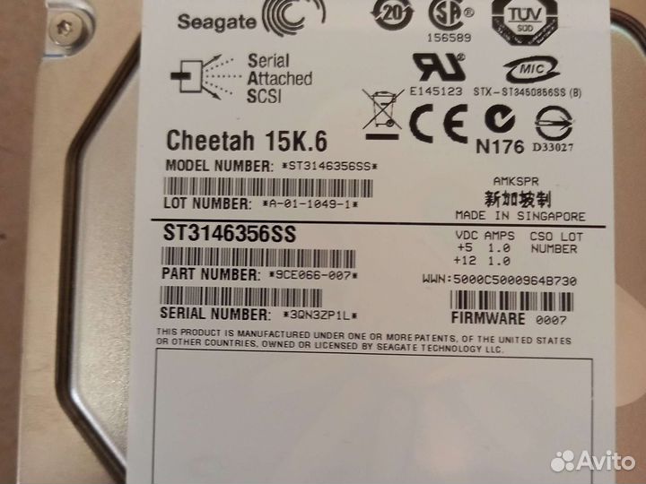 Seagate ST3146356SS