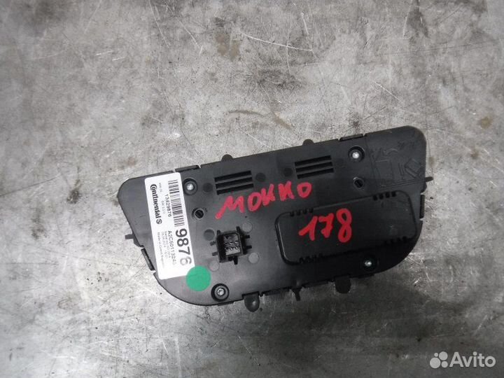 Блок управления отопителем Opel Mokka F18D4 2014