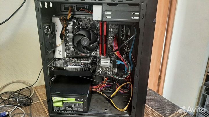Системный блок на Intel Core i3-6100/16Gb/GTX1050T