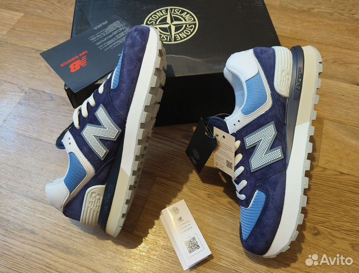 Кроссовки новые New balance 574 Stone Island Люкс