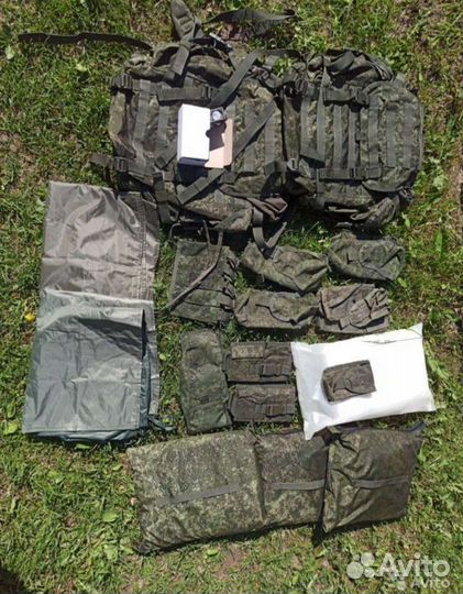 Страйкбольное снаряжения из комплекта ратник