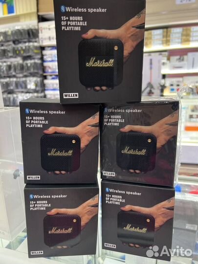 Беспроводные колонки Marshall