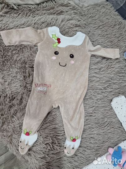 Одежда для новорожденной девочки 56 62 68