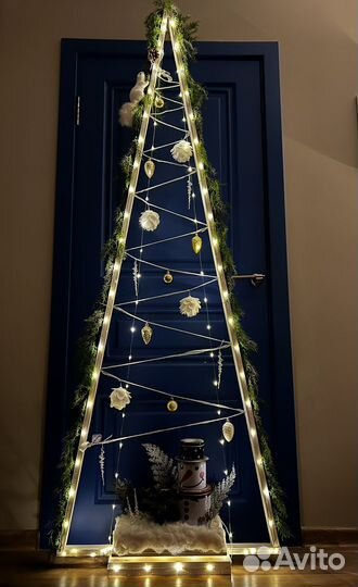 NEW Елка новогодняя из дерева ручной работы