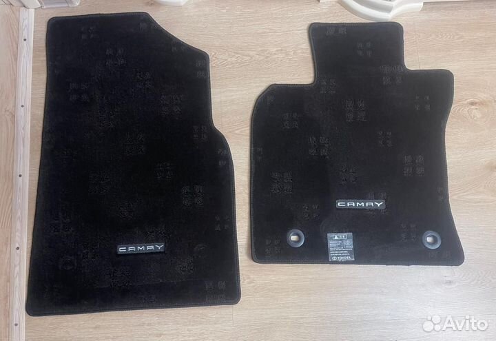 Ворсовые ковры toyota camry 75/80
