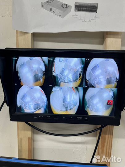 Круговой обзор на 6 камер для спецтехник