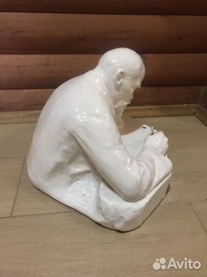 Бюст Ленина большой СССР гипс