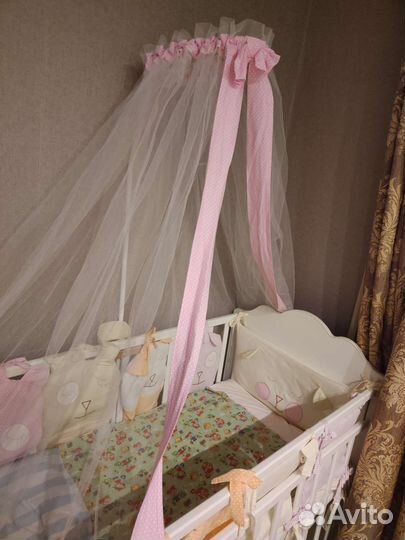 Бортики в детскую кроватку