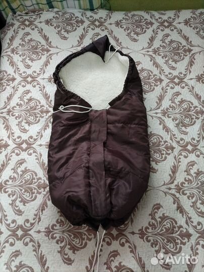 Зимний конверт в коляску