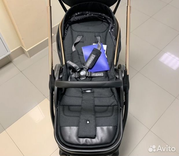 Коляска прогулочная для новорожденных luxmom 788