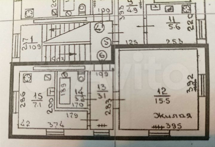 1-к. квартира, 30 м², 2/2 эт.