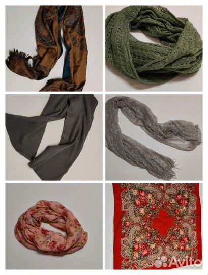 Шарфы платки палантины снуд