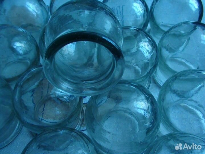 Медицинские стеклянные банки СССР