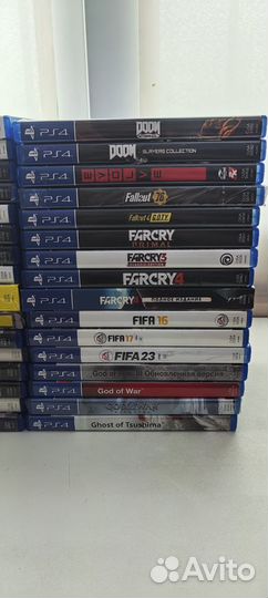 Игры на ps 4/5 Б/У от