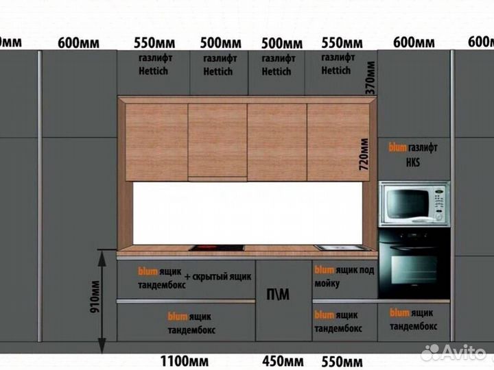 Кухни на заказ от производителя