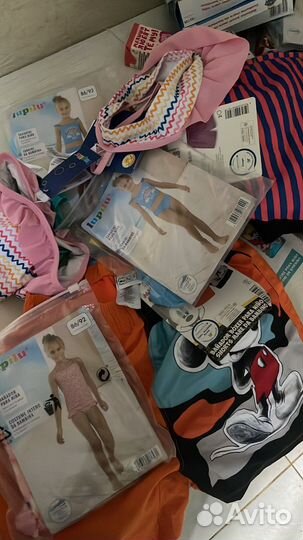 Купальники и плавки детские разных размеров