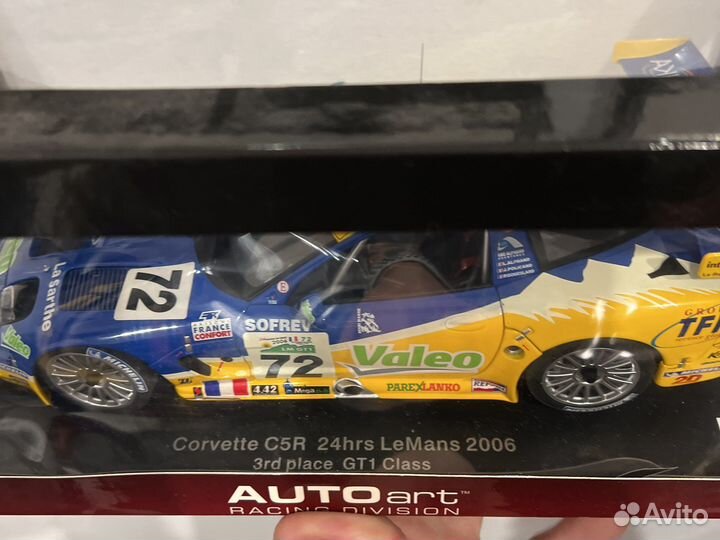Chevrolet corvette C5R LM 2006 1/18 Autoart