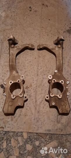 Поворотные кулаки на ауди А6 С6