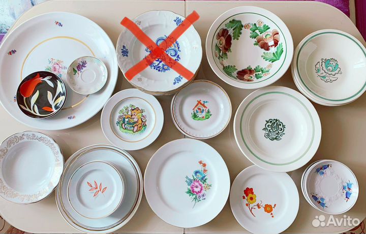 Тарелки СССР