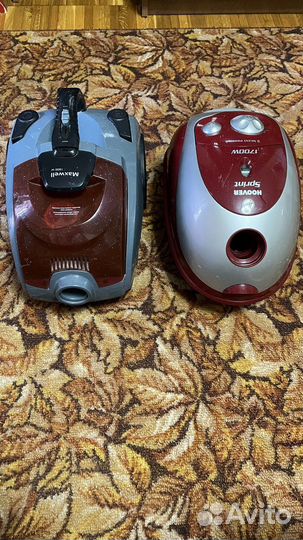 Продаю два пылесоса, рабочие но без шланга