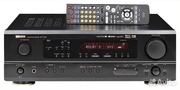 Denon AVR-1603 Japan черный ресивер