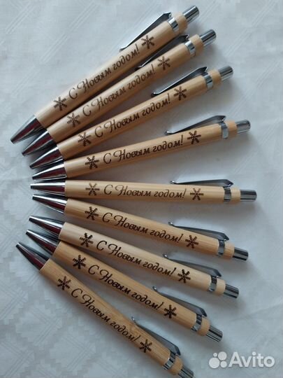 Подарки. Сувениры. Ручки бамбуковые