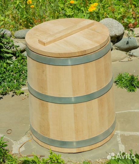 Дубовые кадки для соления от 5 до 100 литров