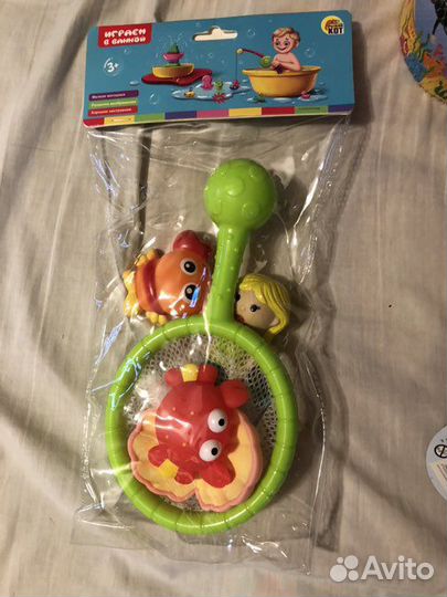 Игрушки для ванной и песочницы