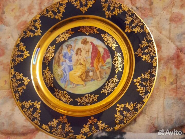 Тарелка декоративная Чехословакия