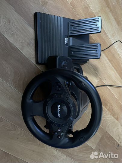 Игровой руль defender forsage drift gt