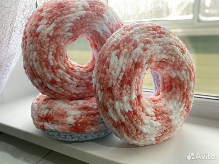 Подушка пончик детская, взрослая