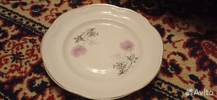 Тарелка Клементсон Броз. Англия 19в