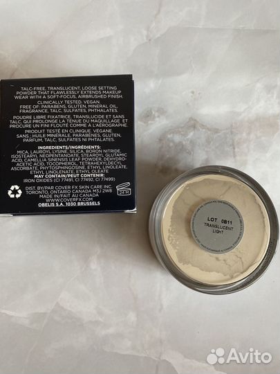 Рассыпчатая пудра Cover FX