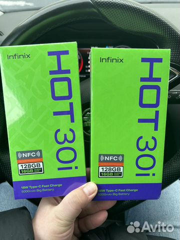 Infinix HOT 30i, 8/128 ГБ объявление продам