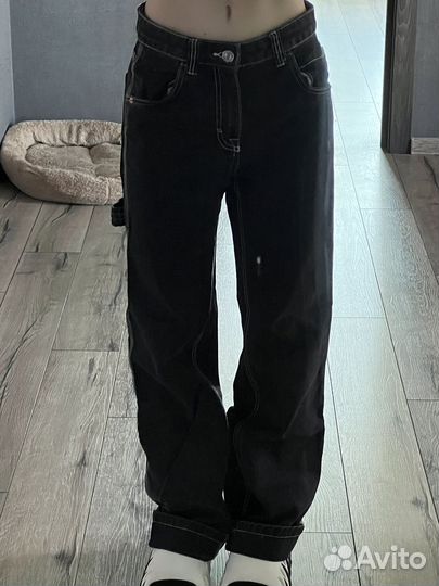 Джинсы трубы