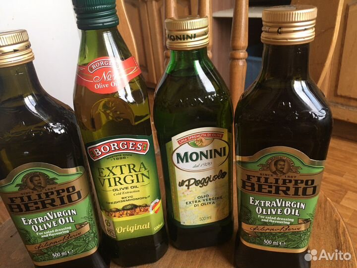 Масло оливковое filippo berio, Monini