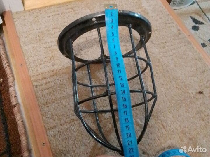 Решетка уличная СССР светильника