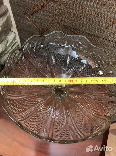 Ваза на ножке СССР для фруктов