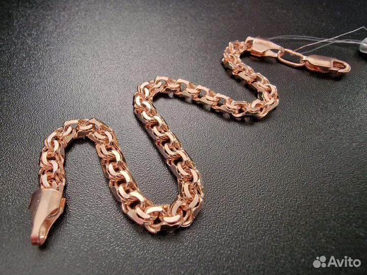 Золотой браслет бисмарк