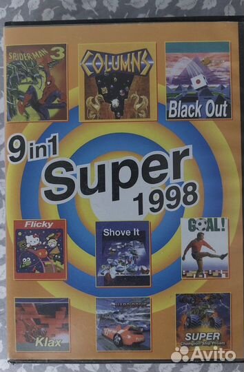 Картриджи для sega mega drive 2