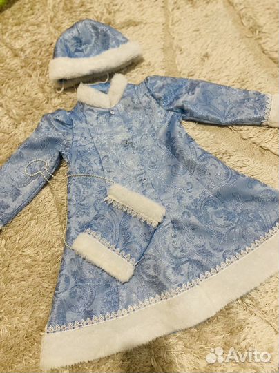 Костюм снегурочки 116-122