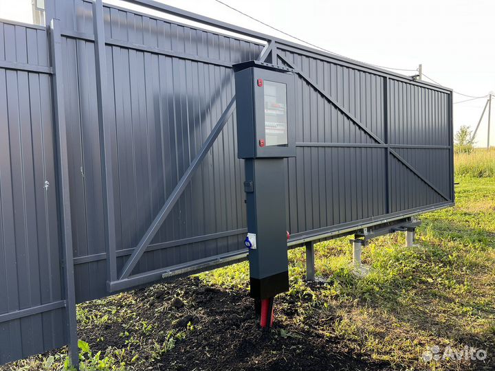 Электрификация участка. Трубостойка в Раменском