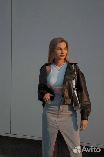 Джинсовая юбка 40 42