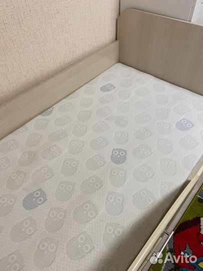 Детская кровать от 3 лет с матрасом бу