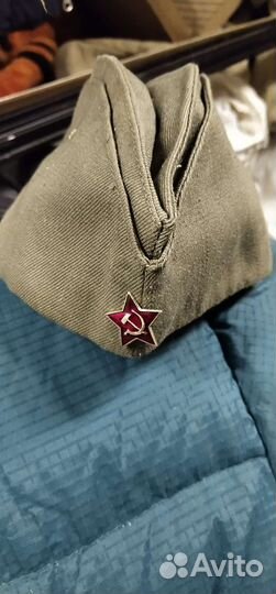 Пилотка солдатская с звездой